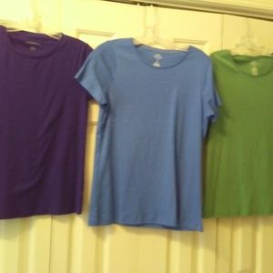 Lot of 3 short sleeve t-shirts, size M